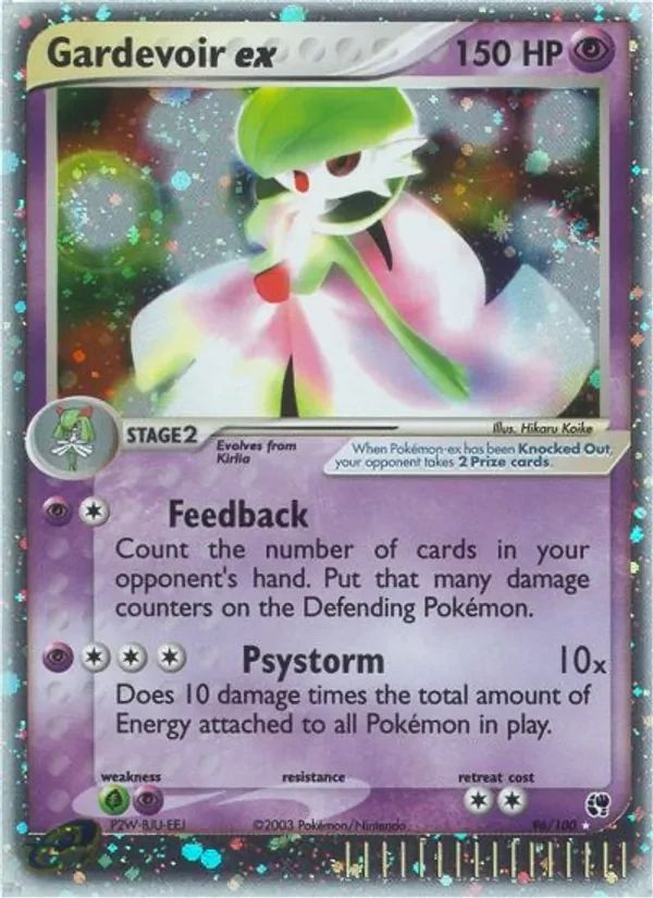 Gardevoir EX EX Sandstorm card