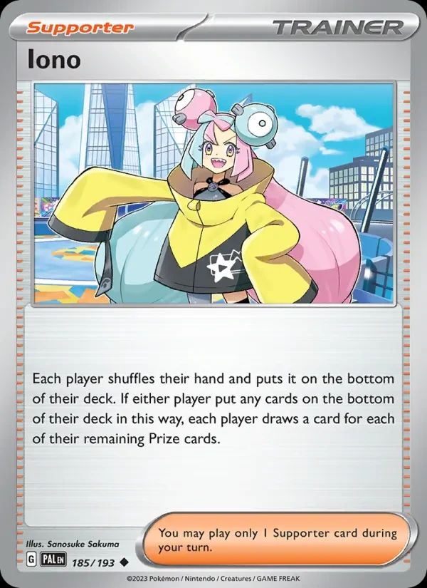 Iono Paldea Evolved card