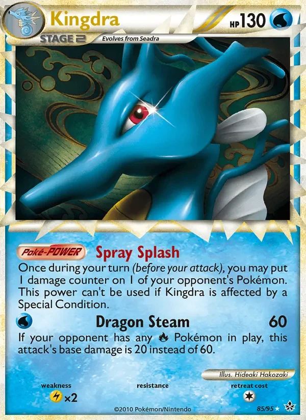 Kingdra Unleashed card