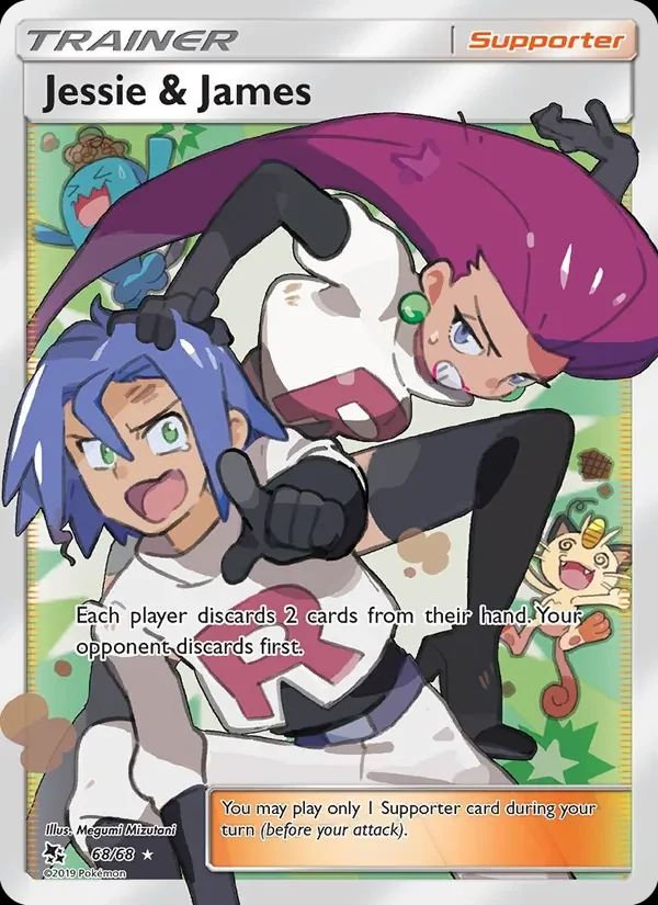 Jessie & James Hidden Fates card