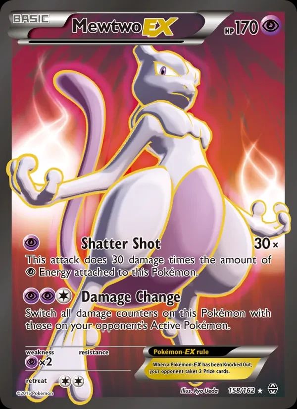 Mewtwo EX BREAKthrough card