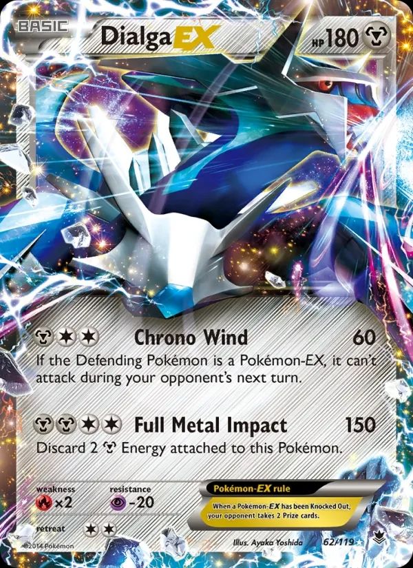 Dialga EX Phantom Forces card
