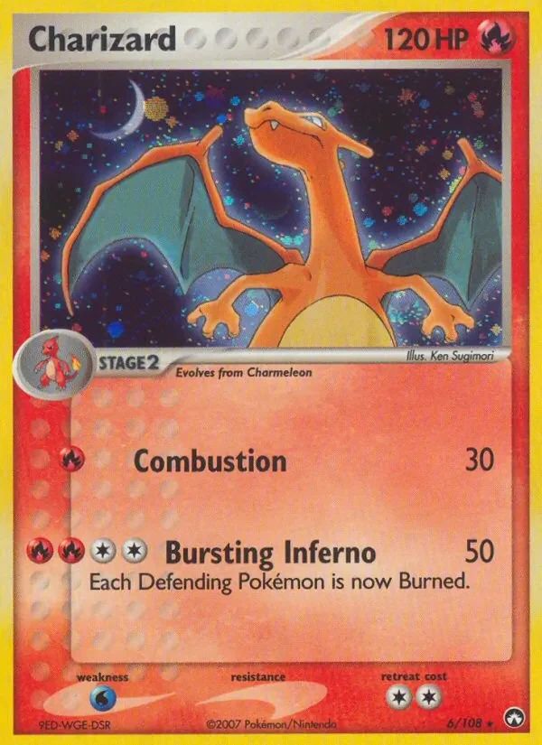 Charizard EX Power Keepers card