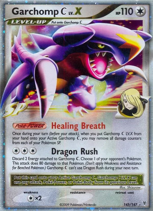 Garchomp C LV. X Supreme Victors card