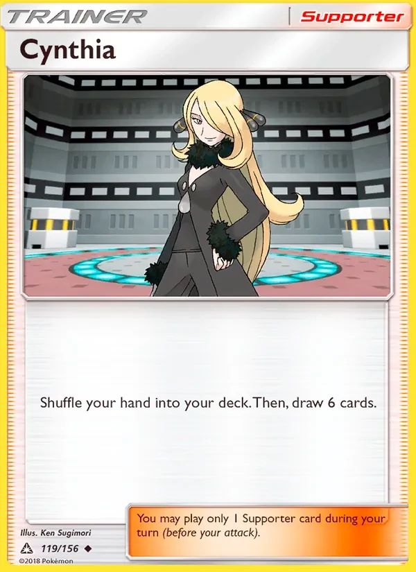 Cynthia Ultra Prism card