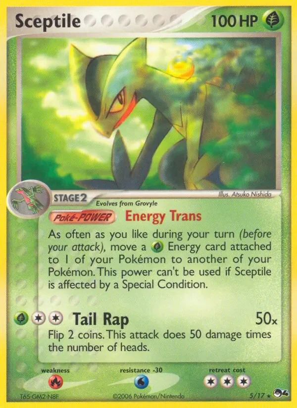 Sceptile POP Series 4 card