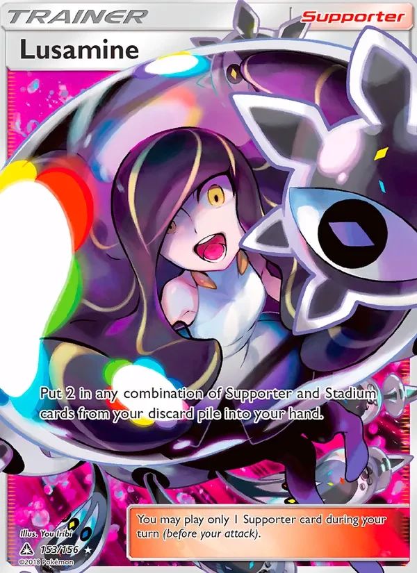 Lusamine Ultra Prism card