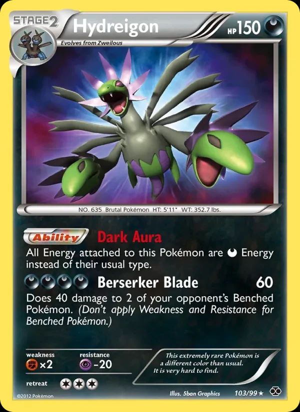 Hydreigon Next Destinies card