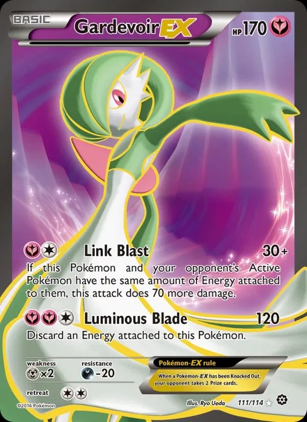 Gardevoir EX Steam Siege card