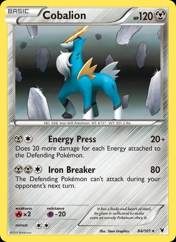Cobalion Noble Victories card