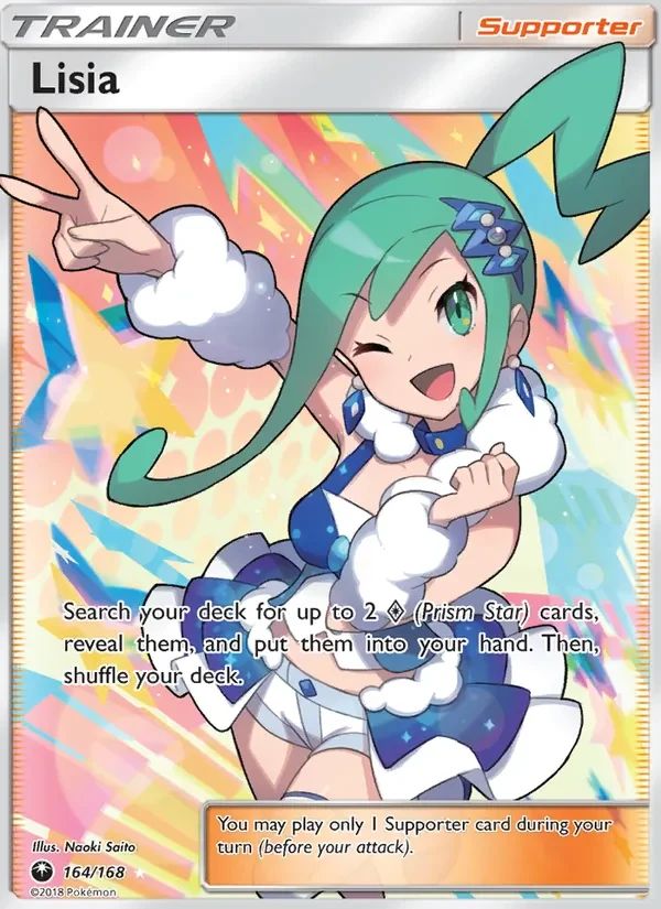 Lisia Celestial Storm card