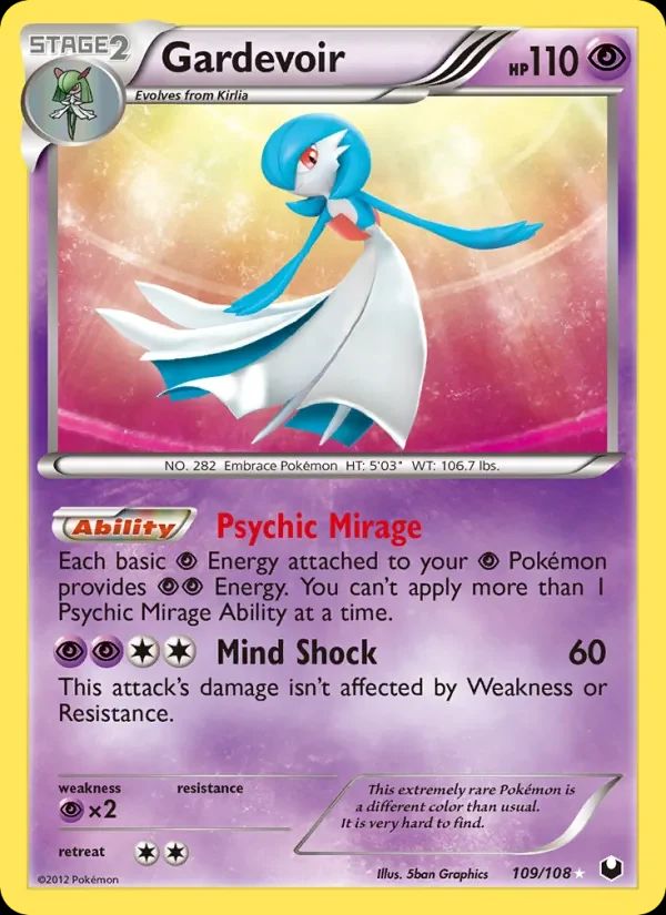 Gardevoir Dark Explorers card
