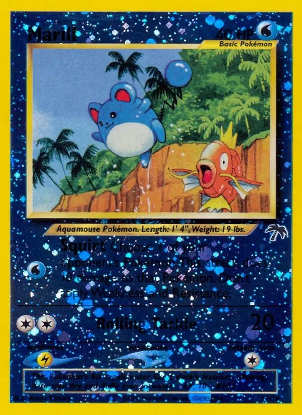 Marill Southern Islands card