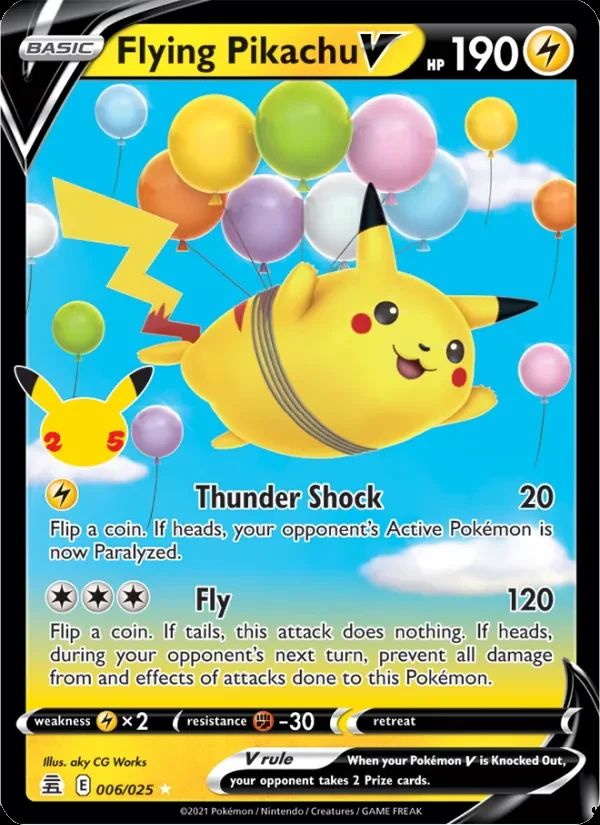Flying Pikachu V 6