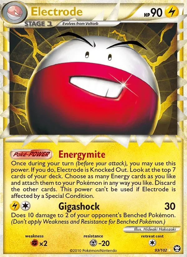 Electrode Triumphant card