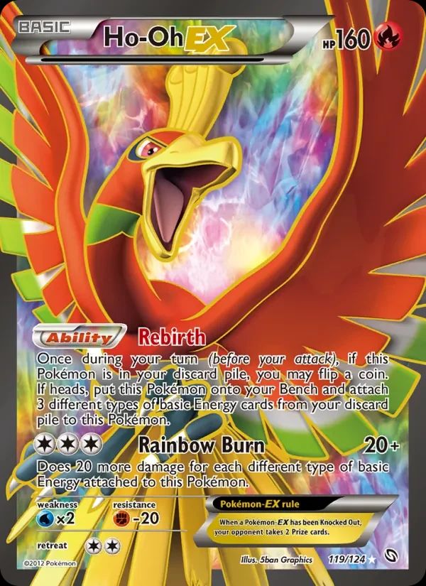 Ho-Oh EX Dragons Exalted card